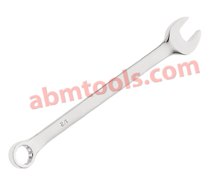 Combination Open & Ring End Spanner - Chrome Vanadium Elliptical Type