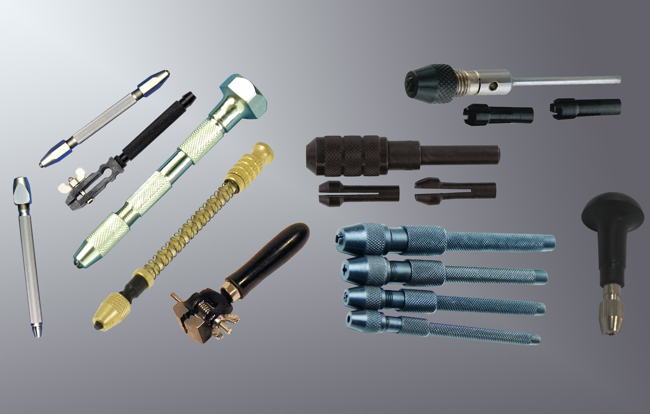 Pin Vices & Pin Chuck Sets