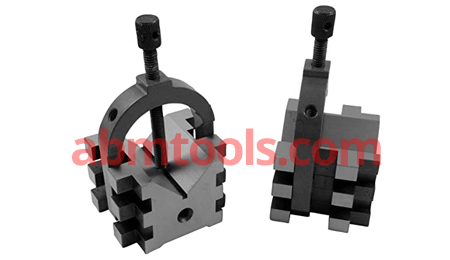 2Pcs 35x35x30mm V-blocks Clamping Set Centering Clamp Tools for The Machine 