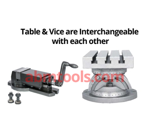 Modular Machine Vice Cum Slotted Table