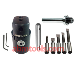Precision Boring Head Kit 30mm – Straight Shank HSS Boring Tools