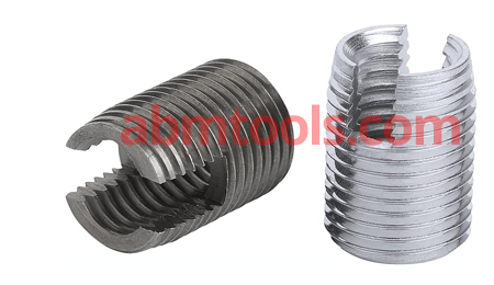 Threaded insert (self-tapping) with cutting slot - M8 - (1 piece) - made of  stainless steel A1 (VA) - NIRO - SC9058 | SC-Normteile®