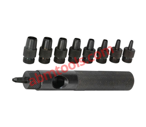 Interchangeable Hollow Punch Set of 10 Pcs