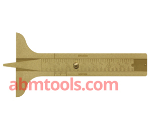 Tire Tread Feeler Gauge - Double Point Brass