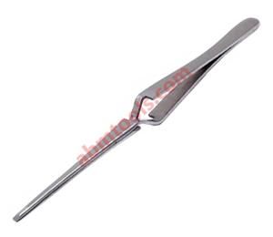 Tweezer Cross Lock (Self Locking Tweezers) Straight - Blunt Tip