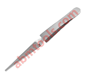 Tweezer Cross Lock (Self Locking Tweezers) Straight - Medium Point