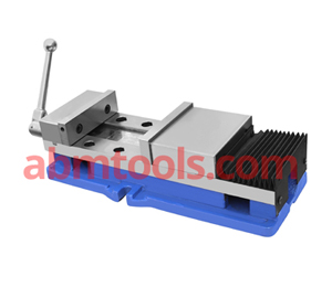 Precision Tilt Lock Down Machine Vice - Kurt Type - Fixed Base - Rear Jaws